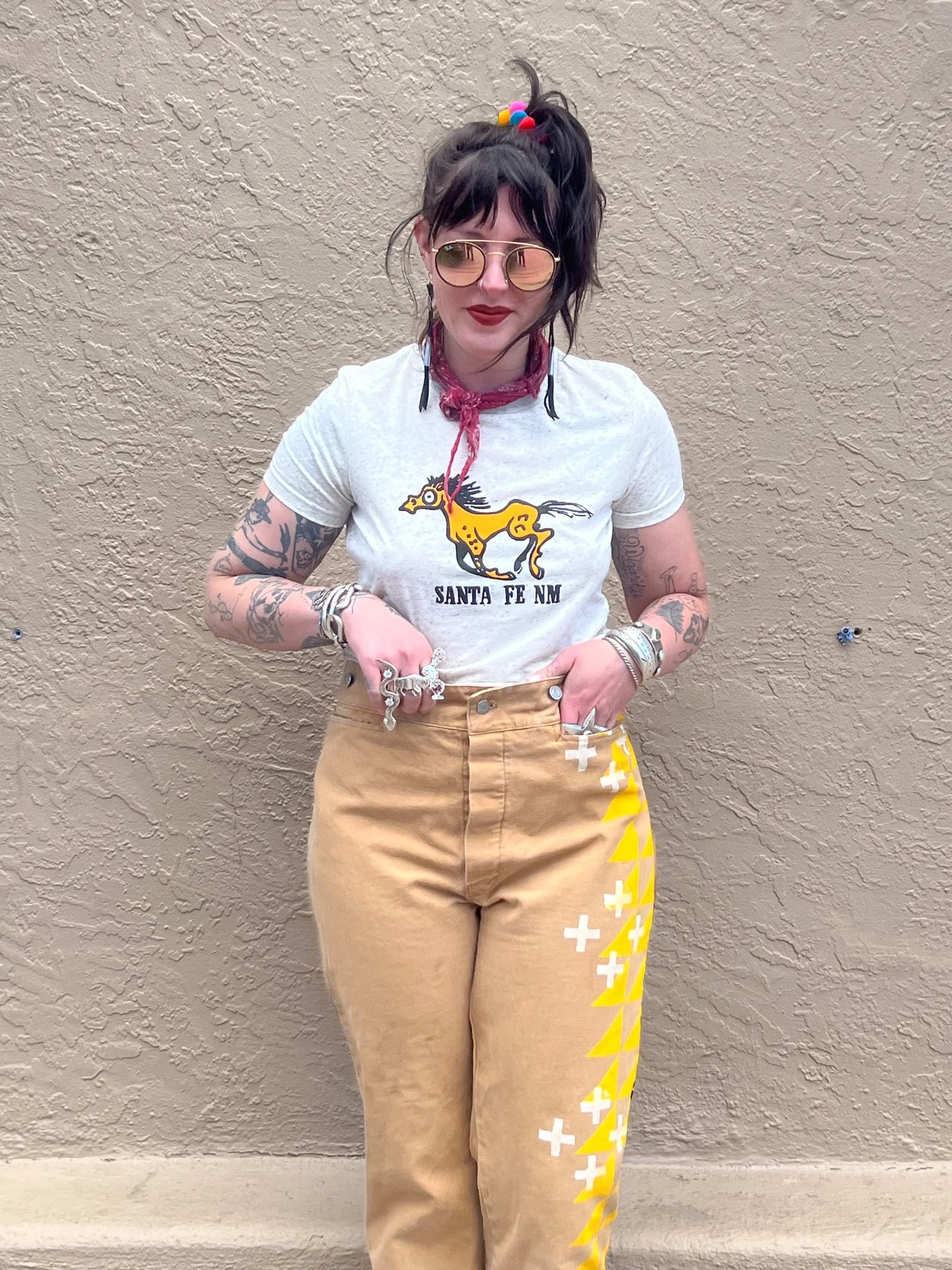 Ladies cut Logo Santa Fe tee