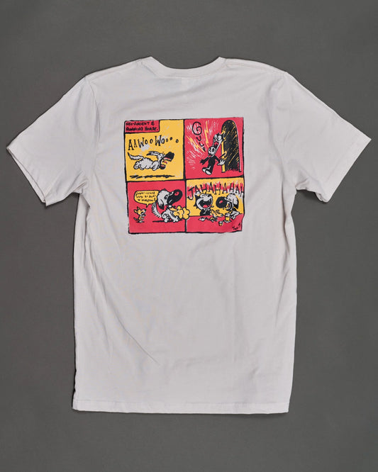 Chuey and Bone comic tee 001