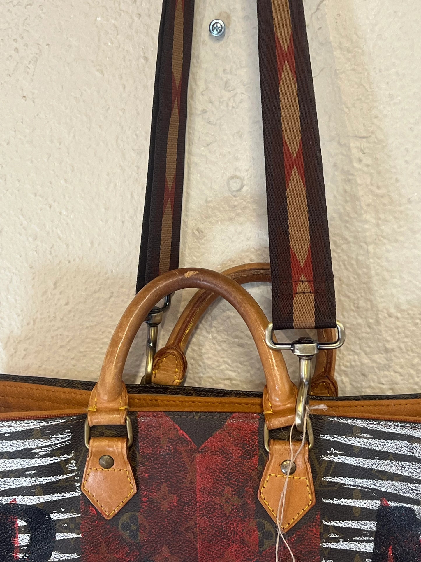 Land Back Baggy Louie V tote
