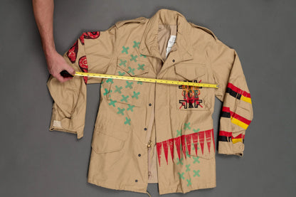 Support Tan US Made Military Jacket