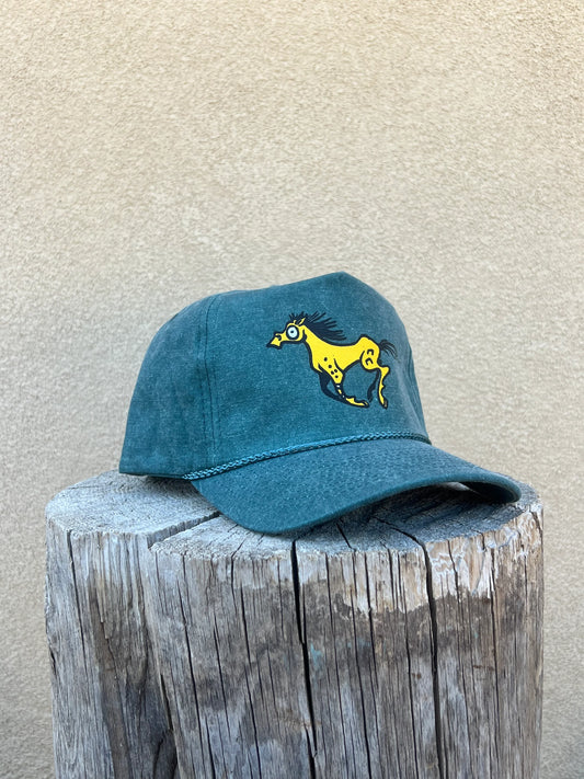 RHS 005 Stonewash Green Trucker