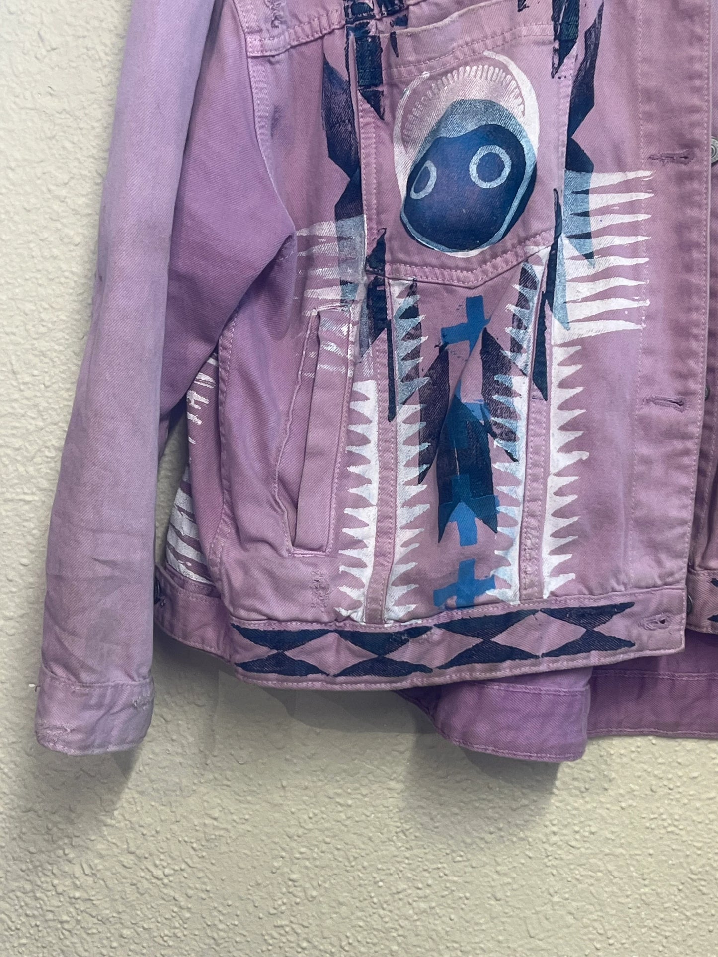Denim Jacket 003 purple