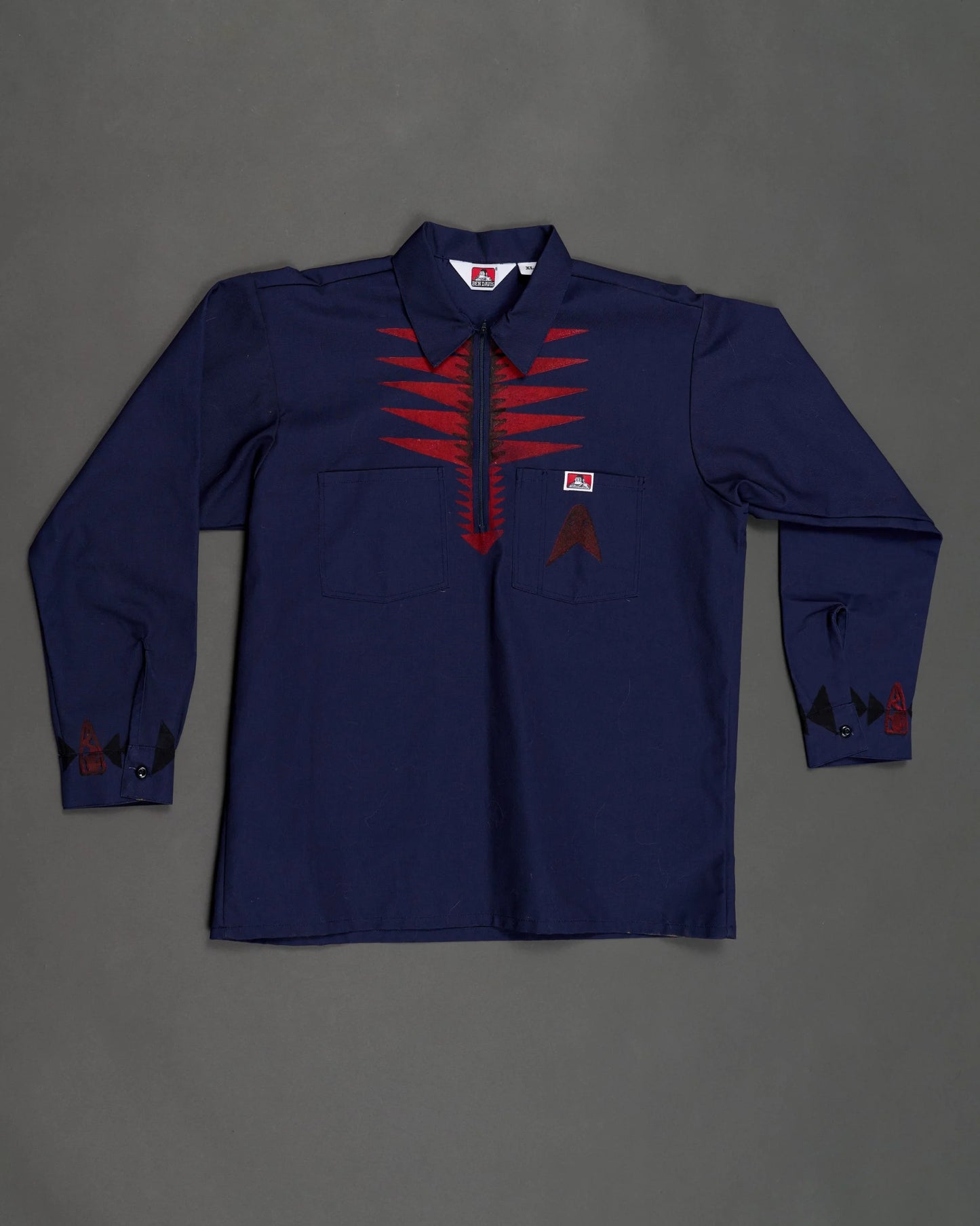 Zip Shirt 001 Ben Davis XL