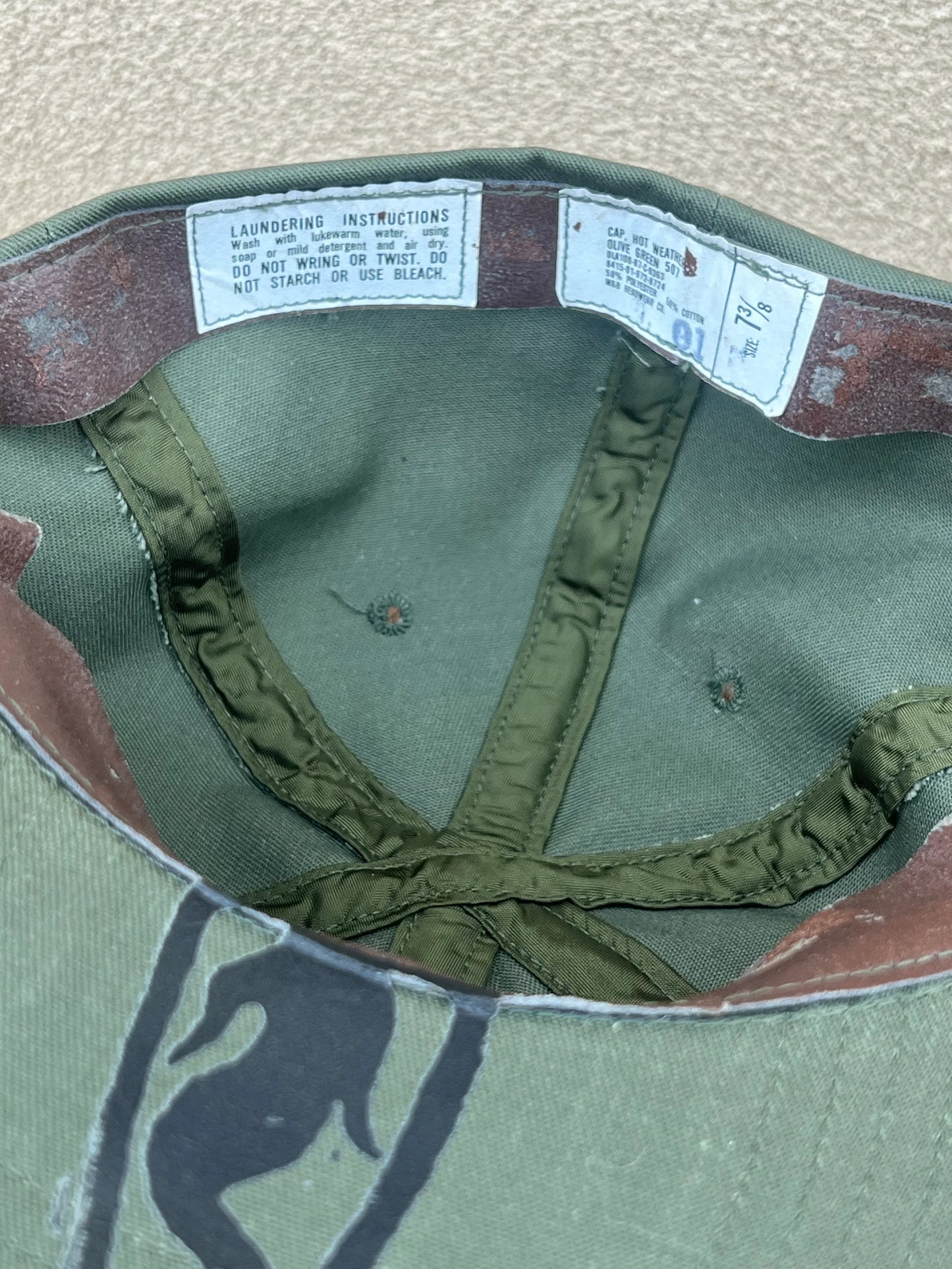 1 of 1 RHS 002 Fitted 7 3/8 vintage army