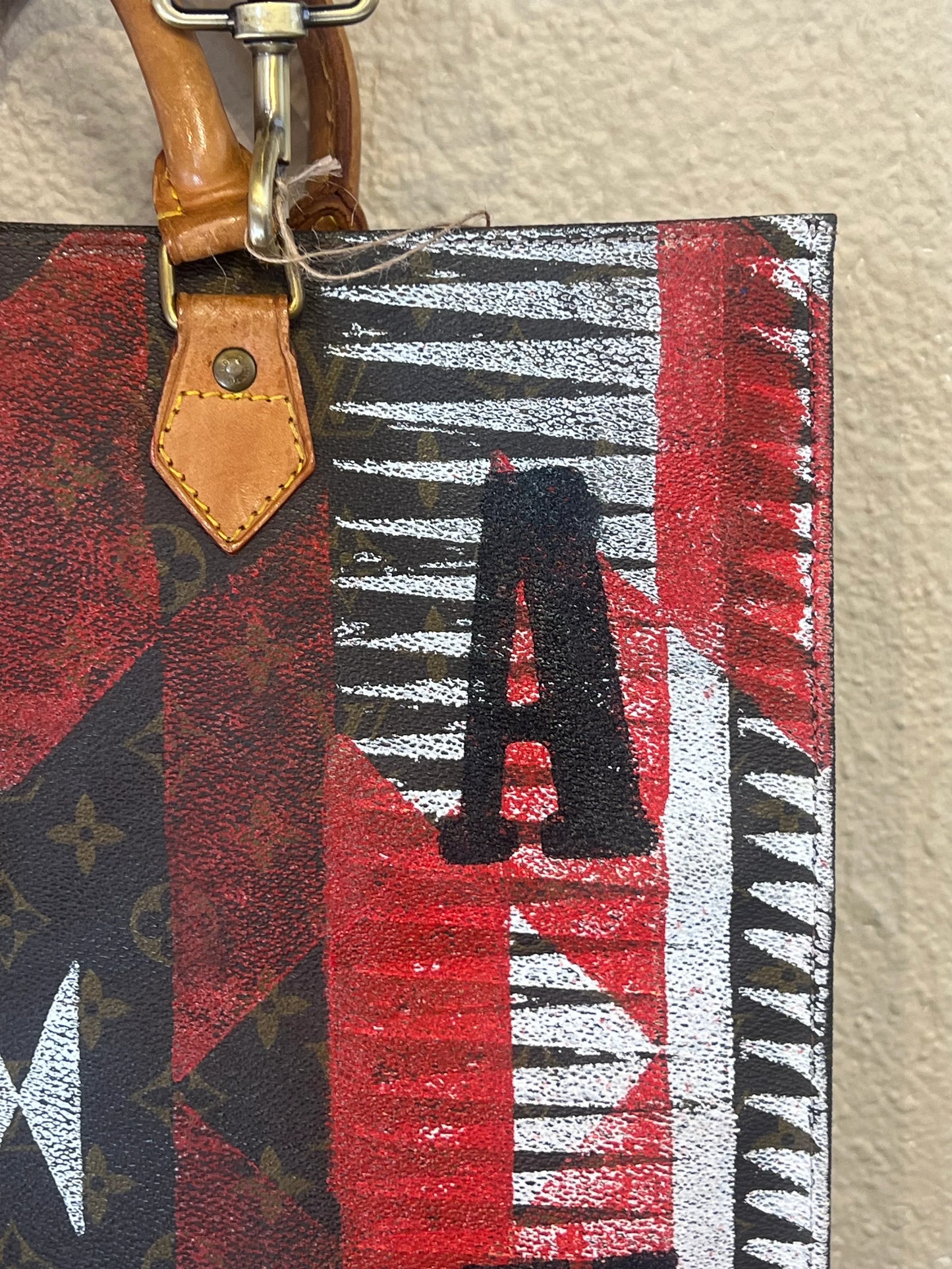 Land Back Baggy Louie V tote