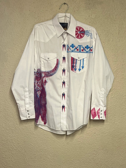 Snap Shirt 005 Skull