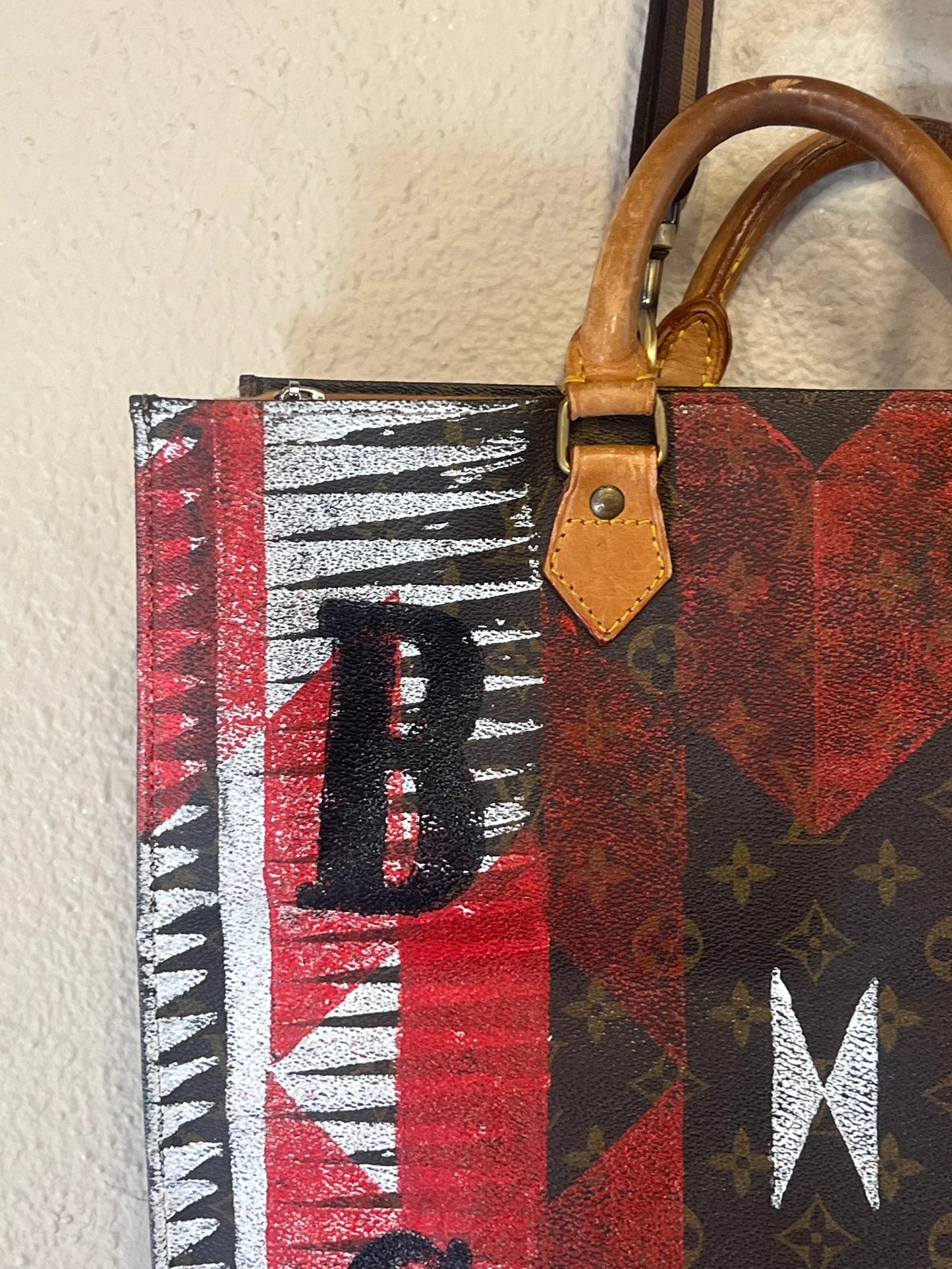 Land Back Baggy Louie V tote