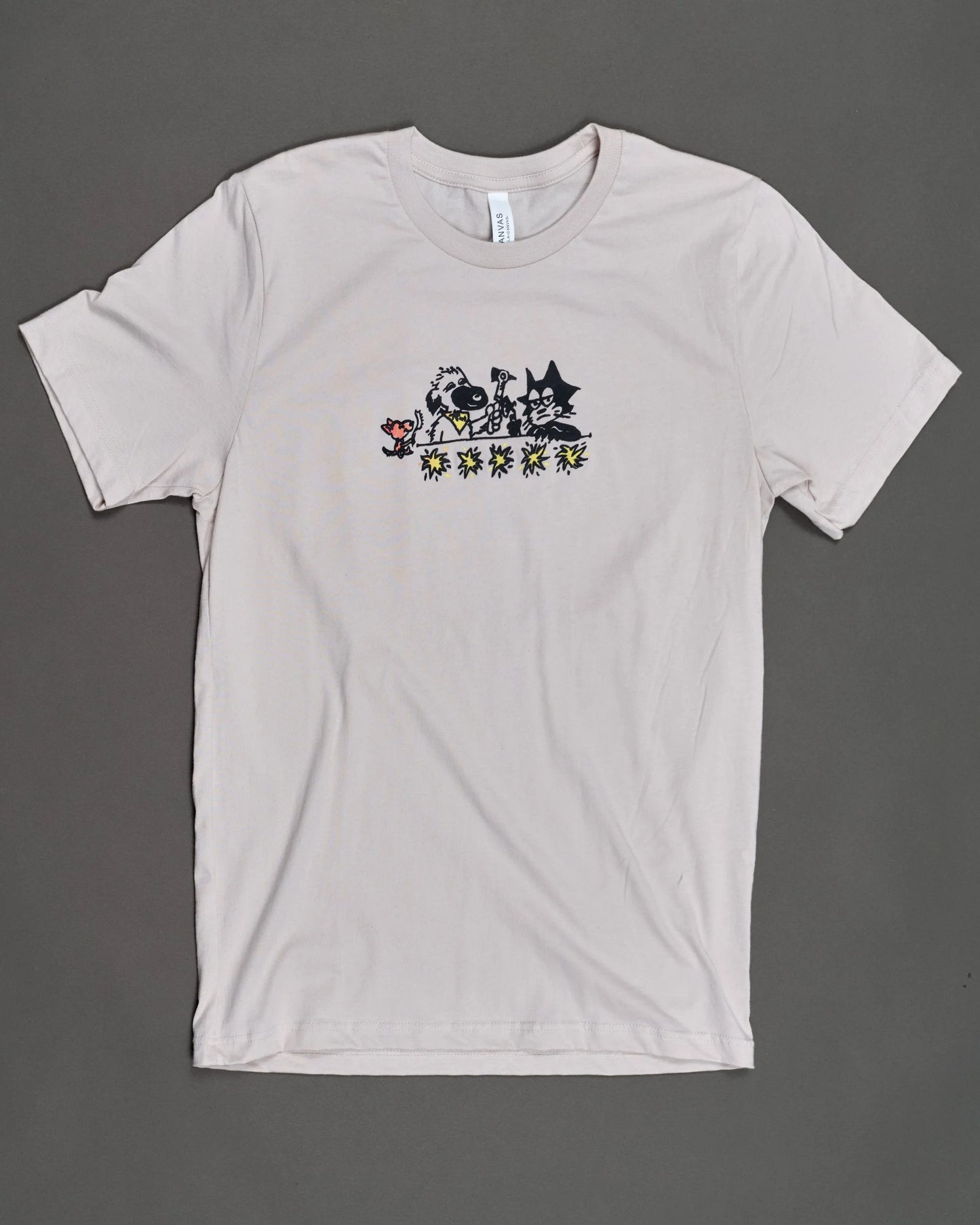 Chuey and Bone comic tee 001