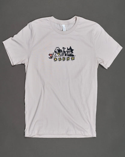 Chuey and Bone comic tee 001
