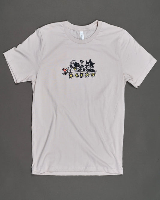Chuey and Bone comic tee 001