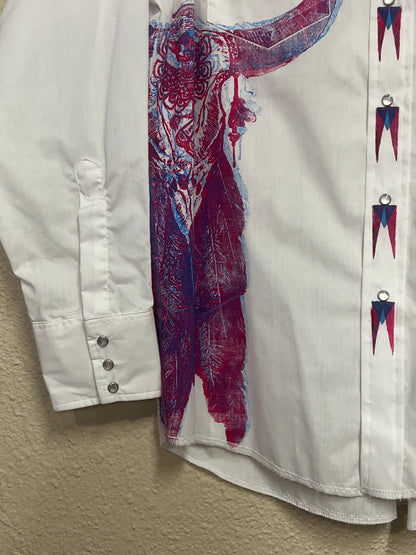 Snap Shirt 005 Skull