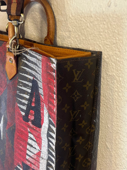 Land Back Baggy Louie V tote
