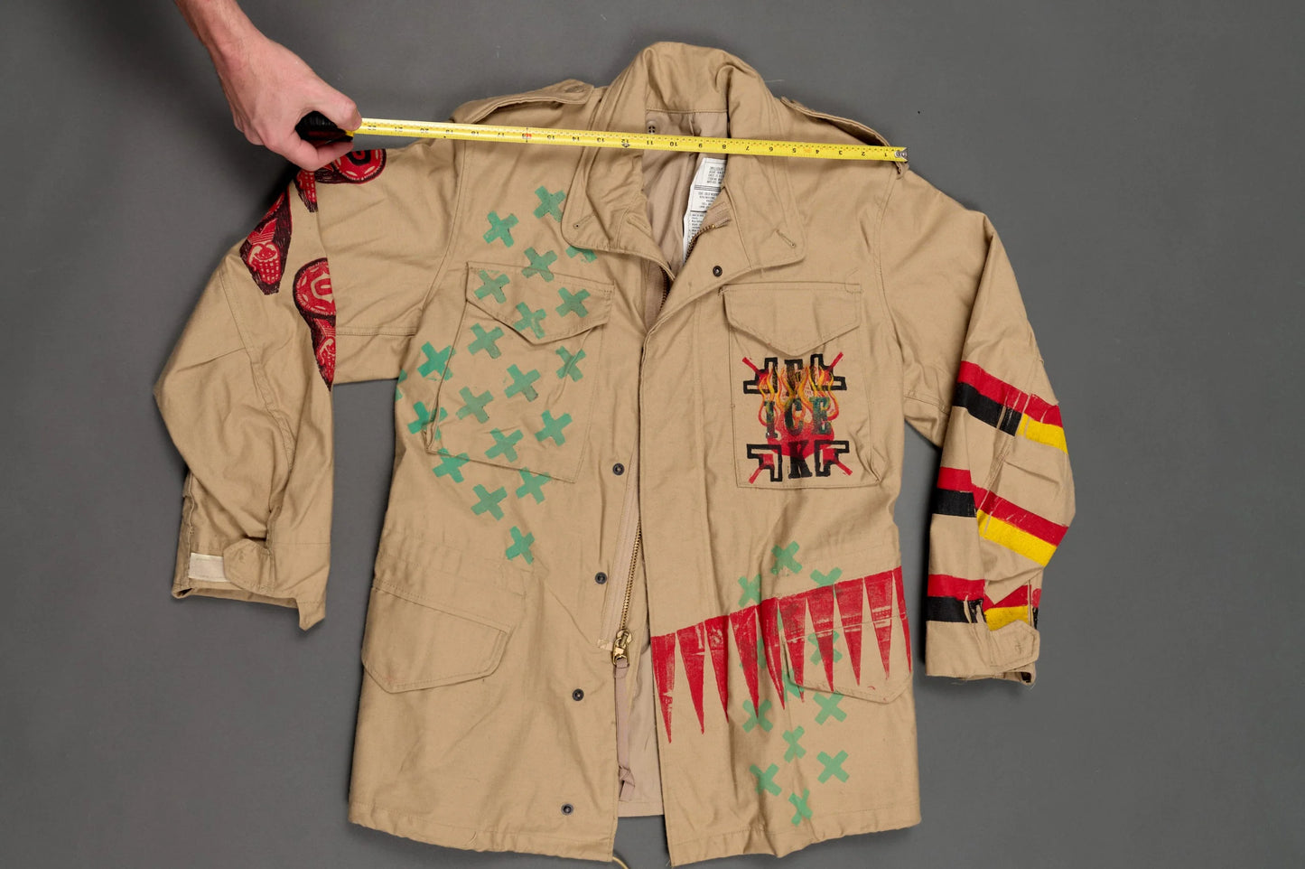 Support Tan US Made Military Jacket