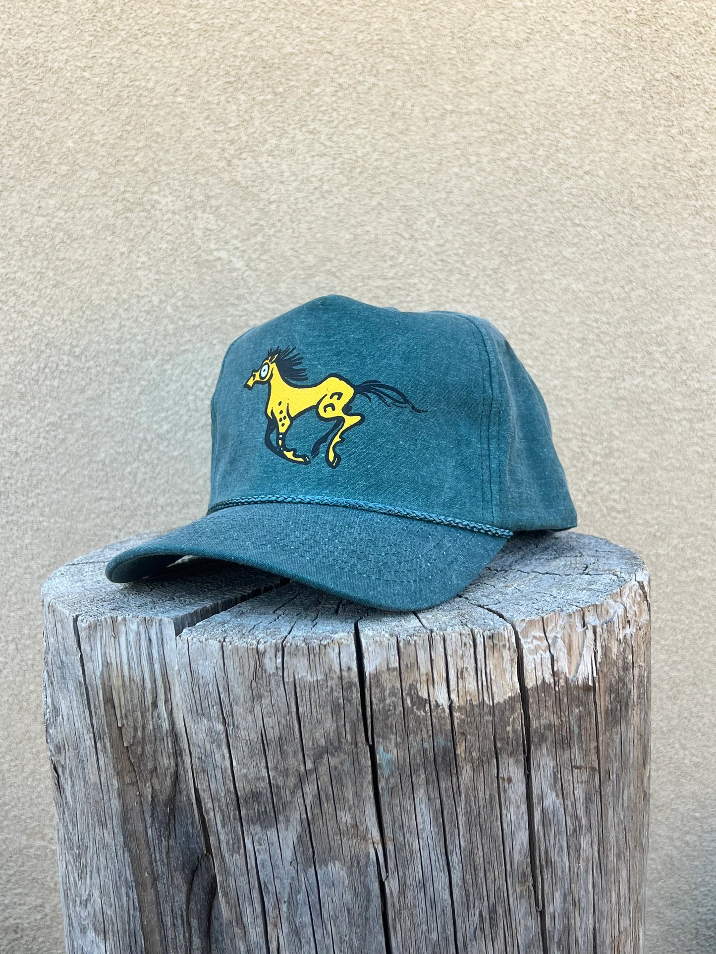 RHS 005 Stonewash Green Trucker