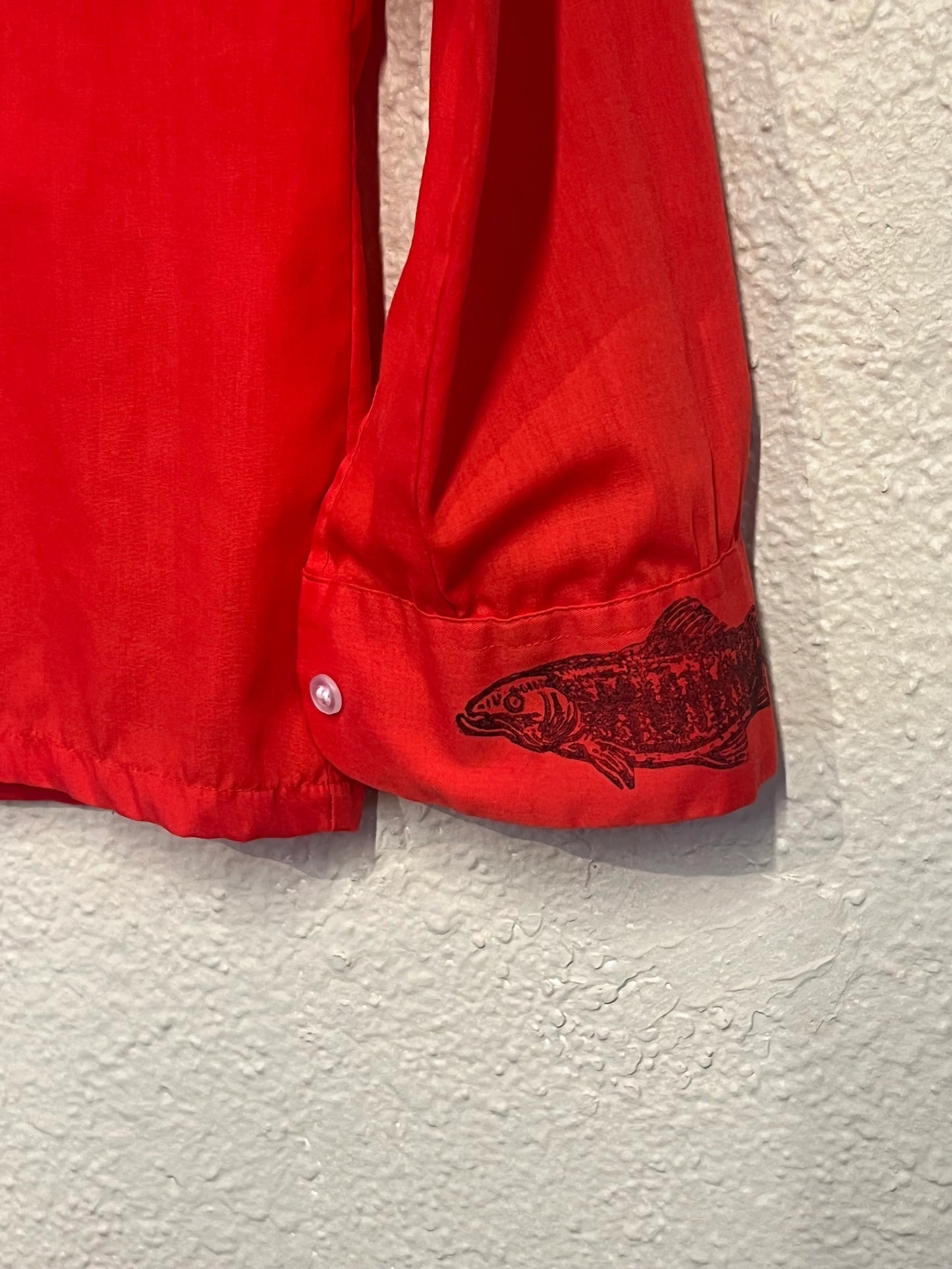 Button Shirt 003 Red Bear