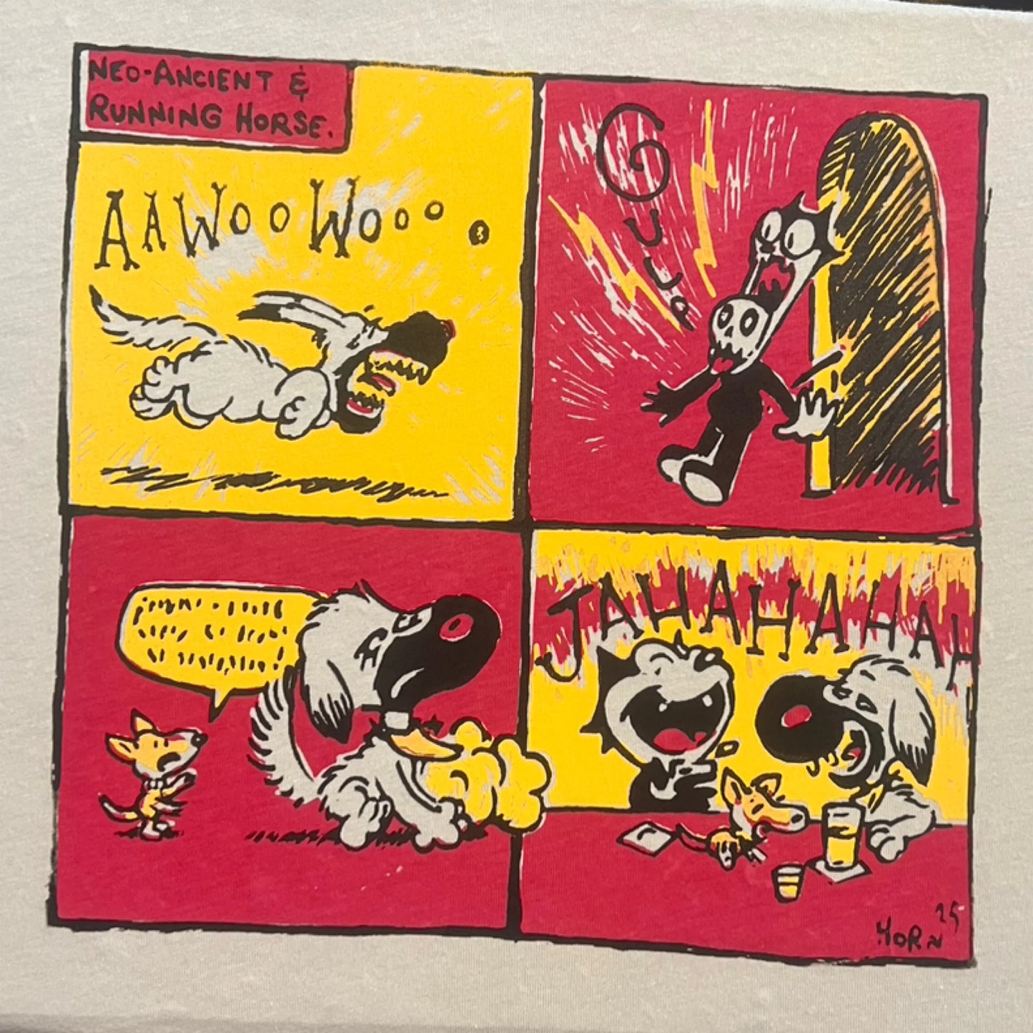 Chuey and Bone comic tee 001