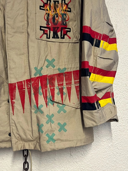 Support Tan US Made Military Jacket