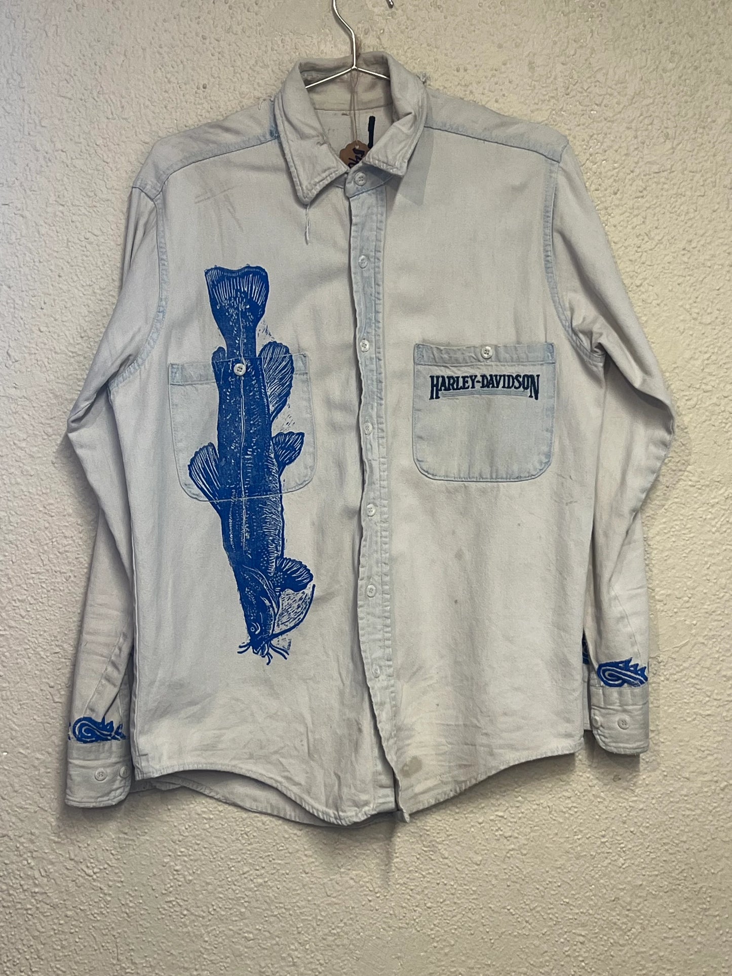 Button Shirt 001 Harley Catfish