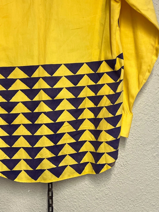 Yellow Wrangler Button Up