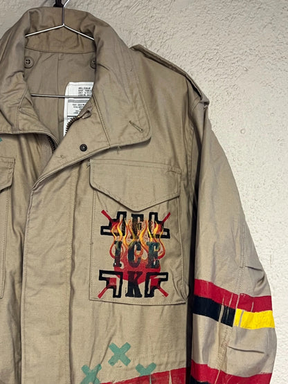Support Tan US Made Military Jacket