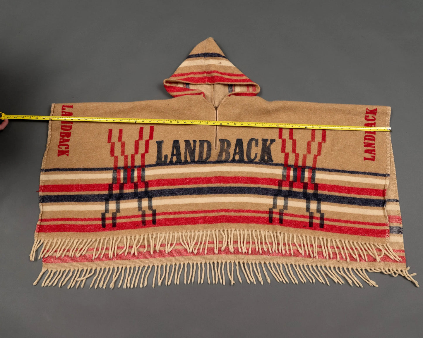 Landback Poncho