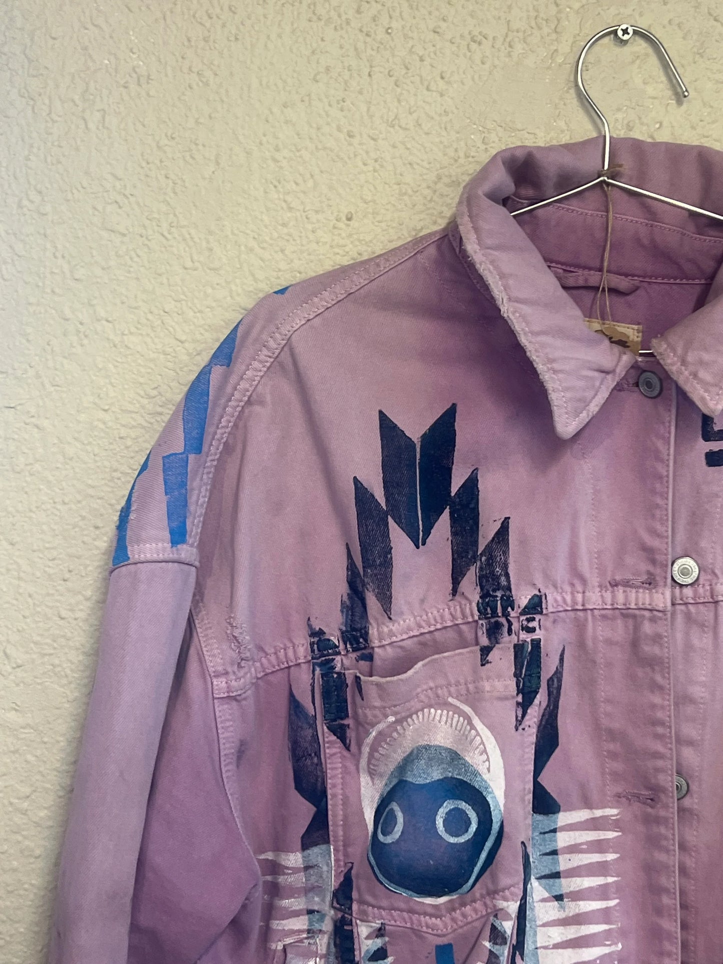 Denim Jacket 003 purple