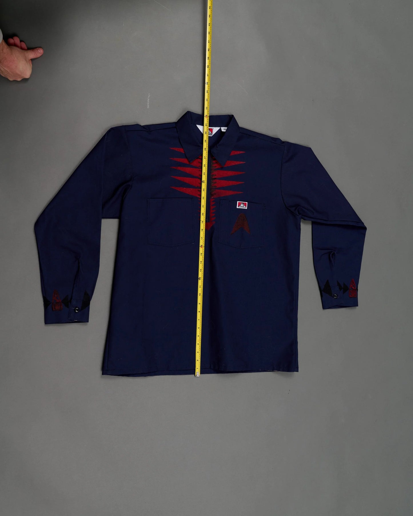 Zip Shirt 001 Ben Davis XL