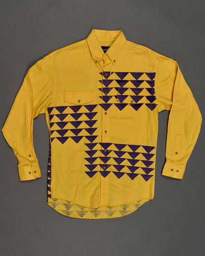 Yellow Wrangler Button Up