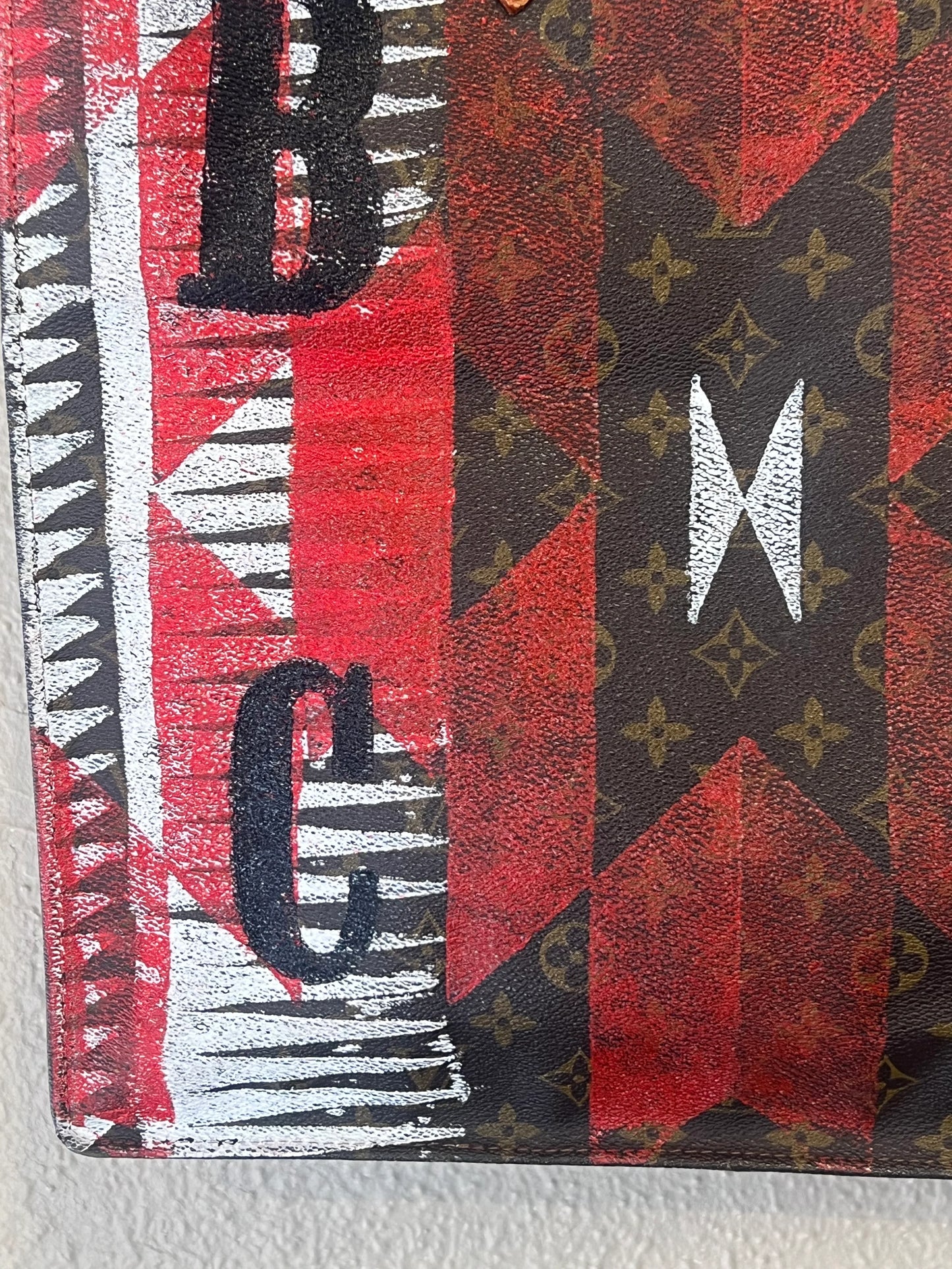 Land Back Baggy Louie V tote