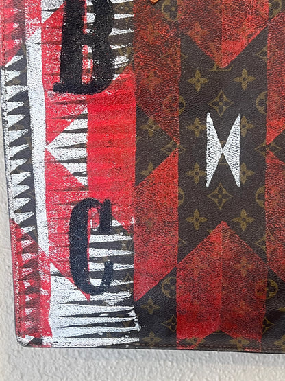 Land Back Baggy Louie V tote