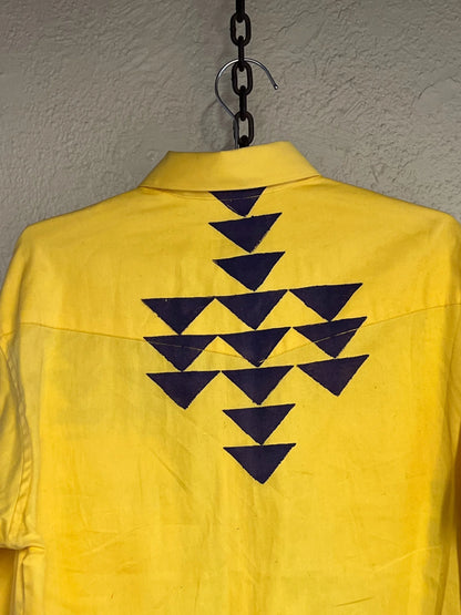 Yellow Wrangler Button Up