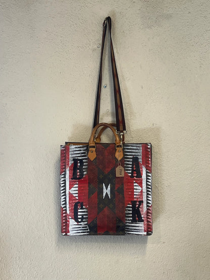 Land Back Baggy Louie V tote
