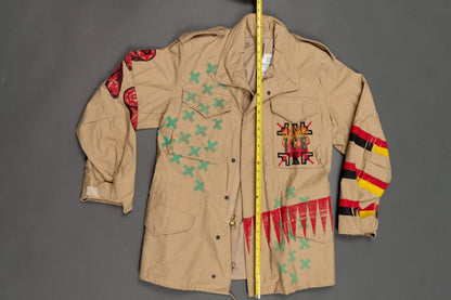 Support Tan US Made Military Jacket