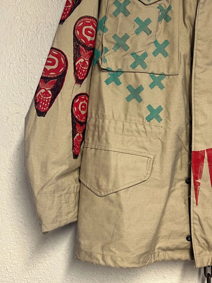 Support Tan US Made Military Jacket